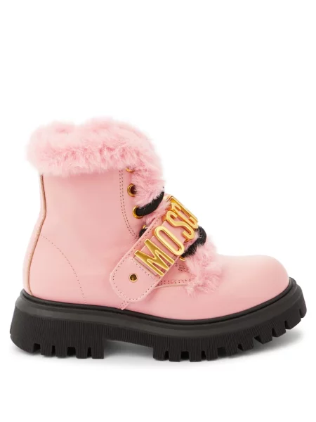 Μποτάκια Moschino ροζ