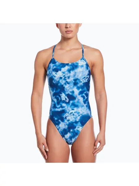 Costum de baie Nike albastru
