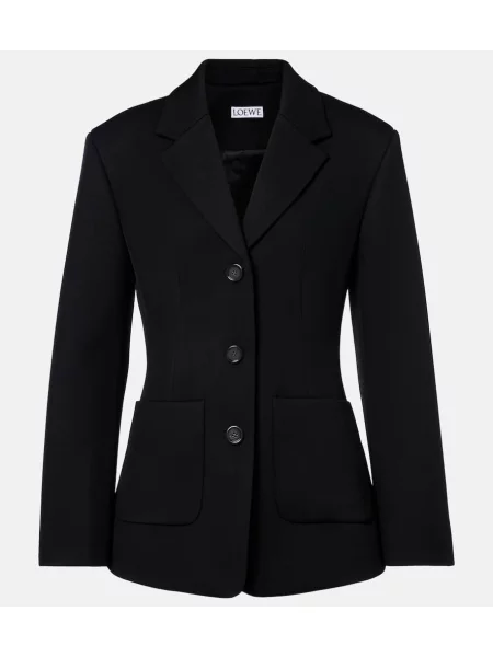 Geacă Loewe de lână negru