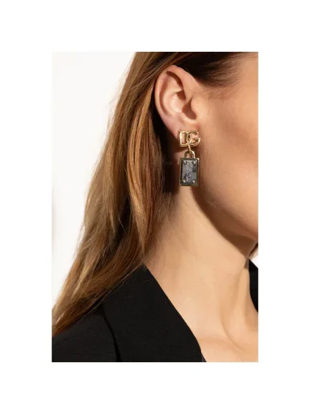 Kolczyki Dolce And Gabbana żółte