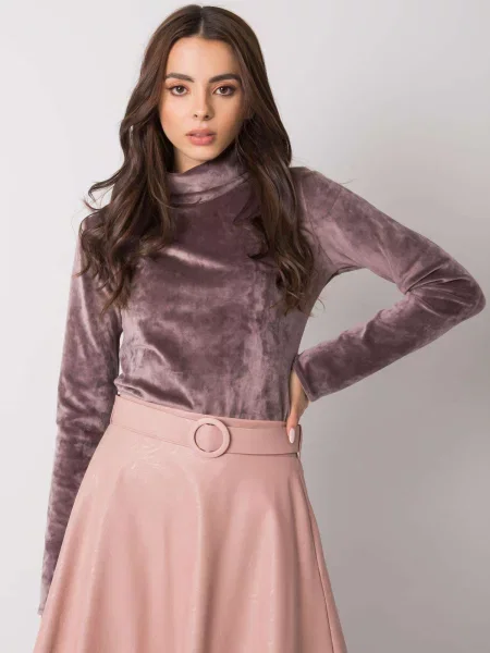 Bluză Fashionhunters bej