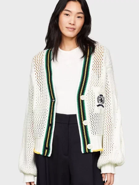 Кардиган Tommy Hilfiger білий