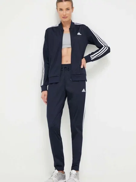 Adidas komplet lounge granatowy