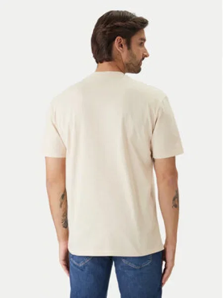 Guess Marškinėliai Reglan Fit smėlio