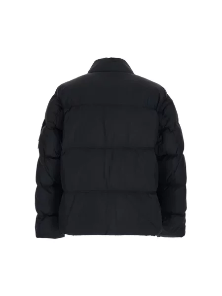 Kurtka puchowa Stone Island z kamieniami czarna