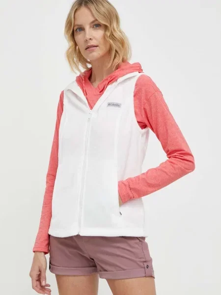 Columbia Sportovní vesta Benton Springs bílá