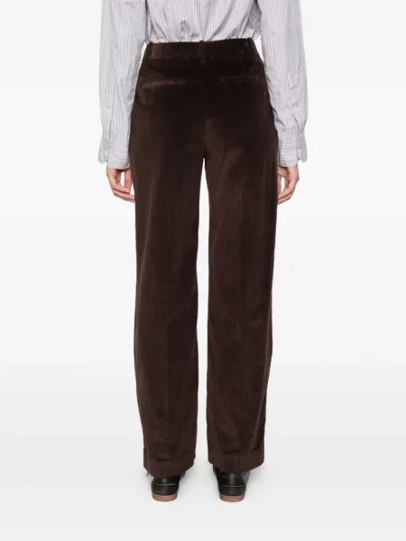 Pantaloni Gant de catifea cord maro