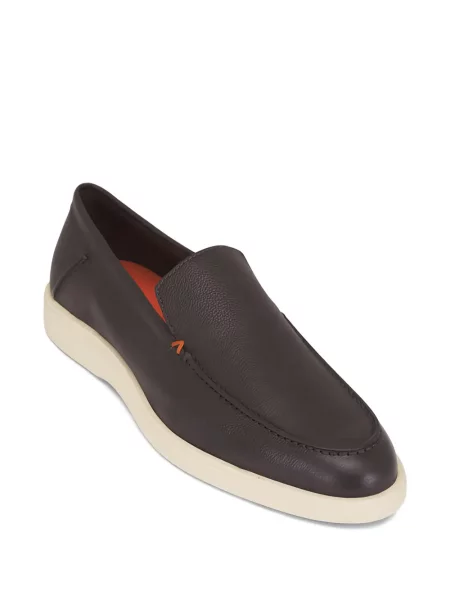 Pantofi loafer Santoni maro