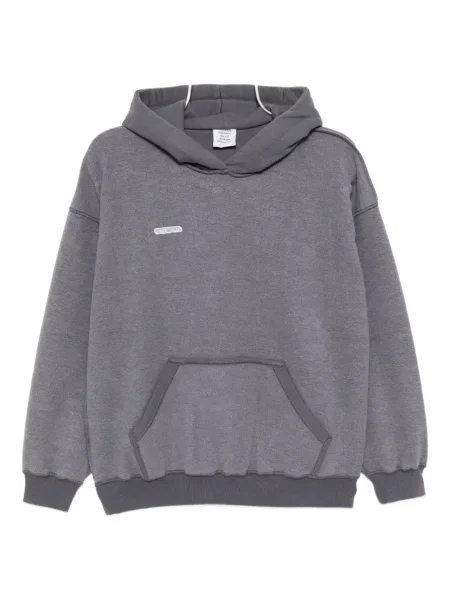 Majica s kapuljačom Vetements s vezom siva