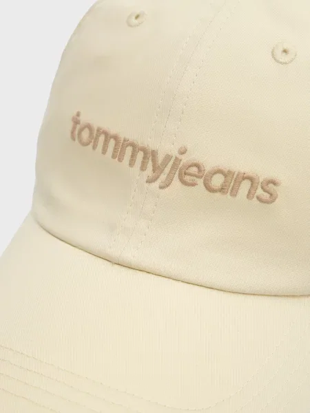 Кепка Tommy Jeans з лого бежева