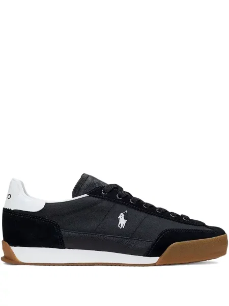 Ochelari de soare Polo Ralph Lauren din piele de căprioară cu imagine de costum albastru