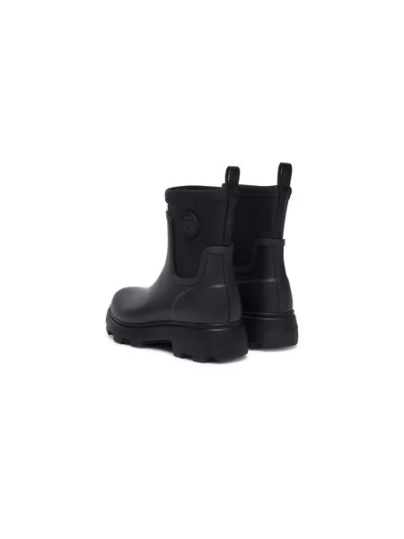 Gumene čizme Tommy Hilfiger Th Stamp Warm Ankle Rain Boot crna