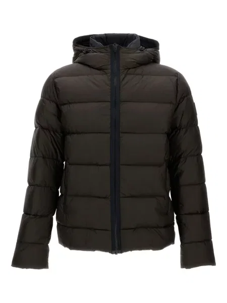 Palton Fay cu glugă maro