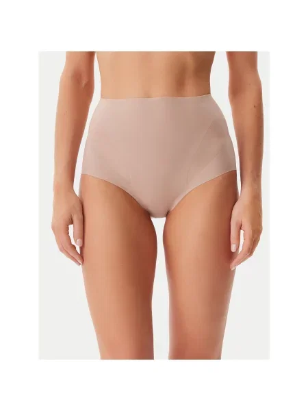 Mrežaste gaćice Calvin Klein Underwear bež