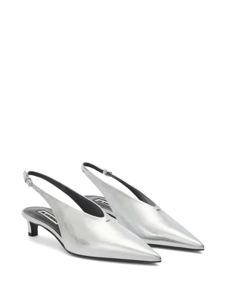 Bateliai Jil Sander slingback pilka