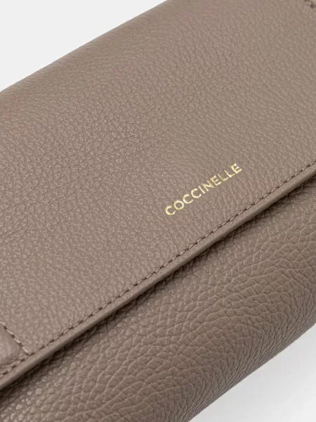 Кожаная сумка через плечо Coccinelle
