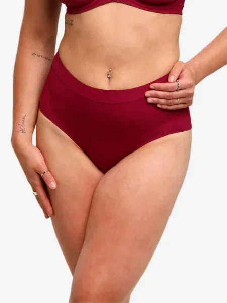 SugarShape Chiloți bordeaux roșu