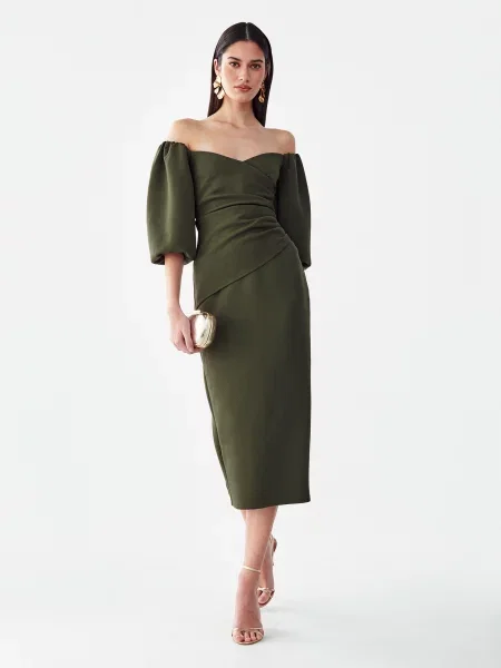 BWLDR Rochie de cocktail Jessamy oliv