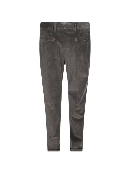 Pantaloni Berwich de catifea cord gri