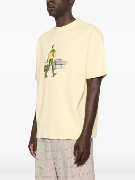 Tricou Drole De Monsieur galben
