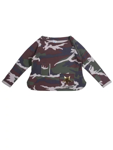 Tricou copii Caramba Mamma maro