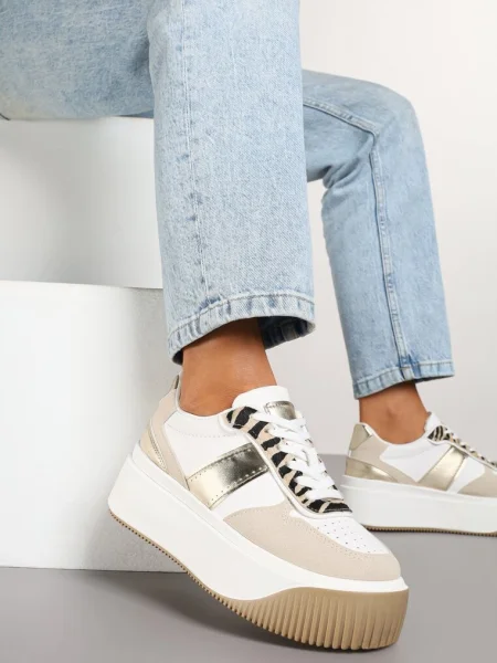 Sneakers Fonarien Culori mixte alb