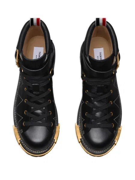 Botine Thom Browne din piele negru