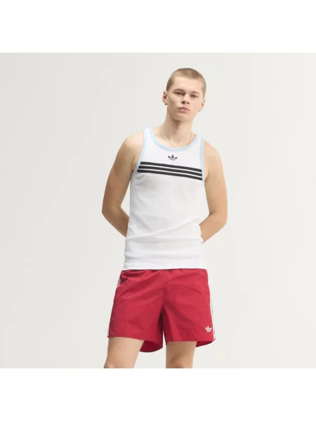 ADIDAS ORIGINALS Kalhoty Sprinter červená bílá