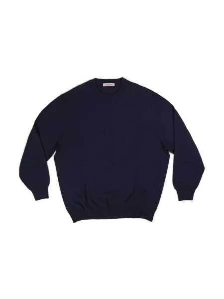 Sweter La Fileria niebieski