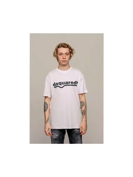 Tricou Dsquared alb