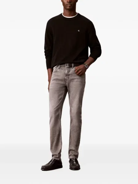 Blugi Calvin Klein cu autograf gri