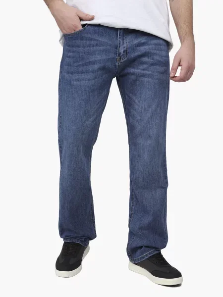 Прямі джинси YUKI синій