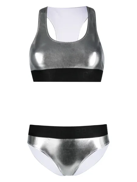 Bikini Dolce & Gabbana argintiu