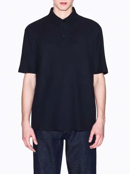 Поло Armani Exchange синее