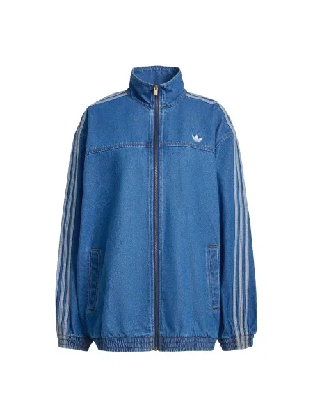 ADIDAS ORIGINALS Geacă de primăvară-toamnă Firebird Adilenium denim / pastel albastru