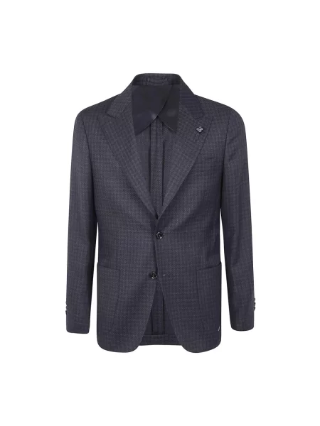 Garnitur Lardini wełniany szary