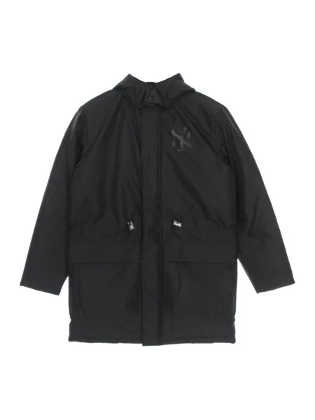 Parka New Era z logo czarna