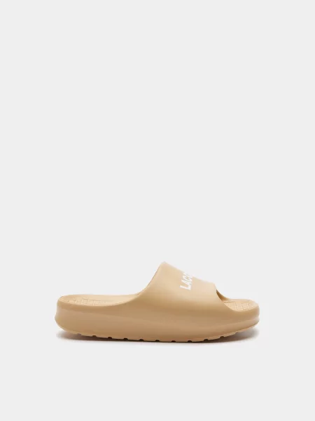 Lacoste Serve Slide Шльопанці Етиленвінілацетат ЕВА бежевий