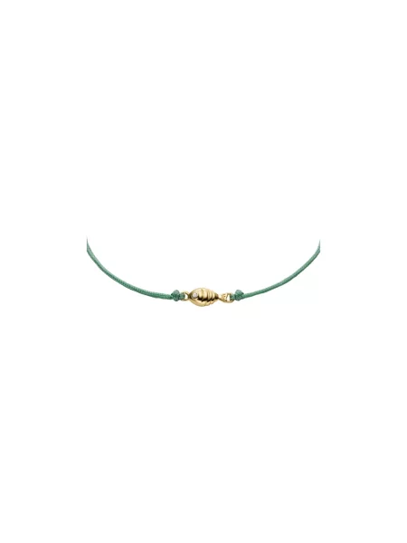 Bransoletka Fossil zielona