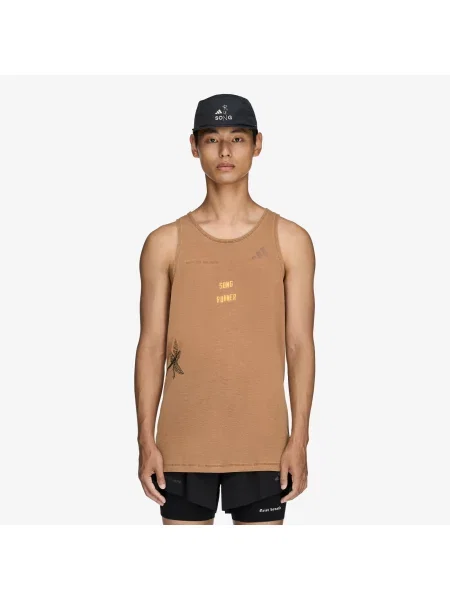 Tricou adidas Tank Dusky Bronze L