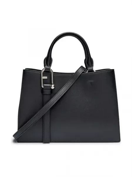 Furla Bőr bőrönd FURLA NUVOLA fekete