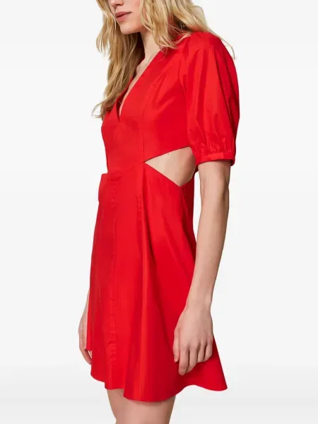 Mała mały sukienka mini Twinset garniturowa czerwona