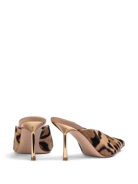 Papuci tip mules Le Silla cu imagine cu model leopard