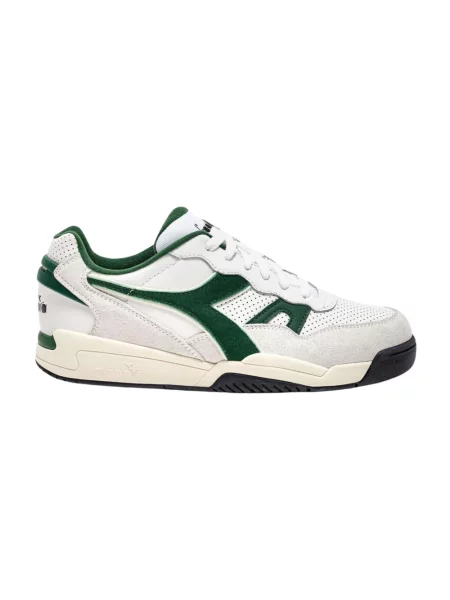 Buty do tenisa Diadora zamszowe do tenisa zielone