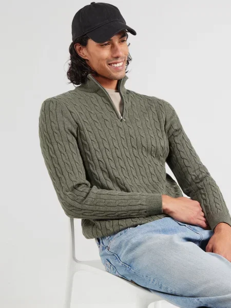 Only & Sons Pulover ONSLoui bazaltno siva