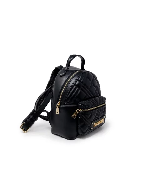 Plecak Love Moschino pikowany czarny