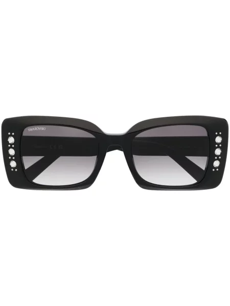 Ochelari de soare Swarovski de cristal negru