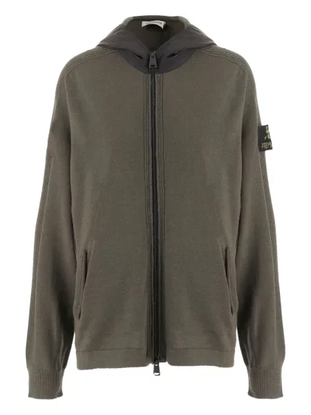 Суичър с качулка Premiata зелено