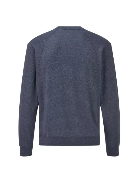 Klasyczny Raglanowy Sweter niebieski