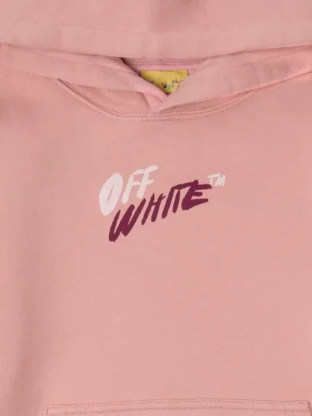 Bluza z kapturem dziecięca Off-white biała